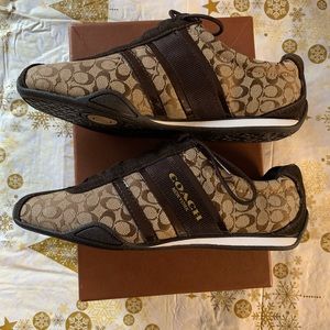 New Coach shoes 7.5 Remonna Khaki Chestnut